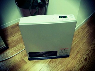 西部ガス リンナイ製 ガスファンヒーター