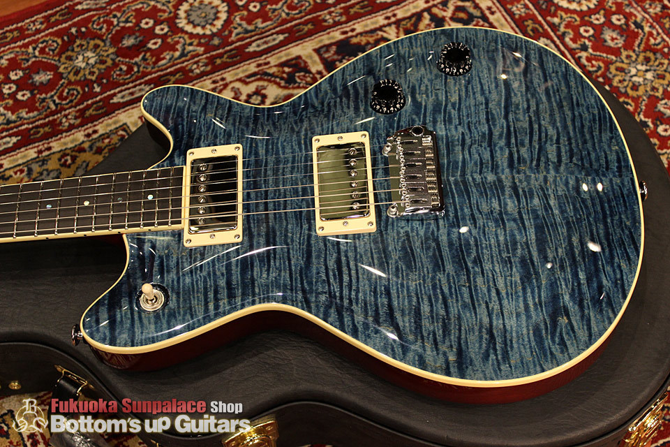 徹底解剖 & 試奏インプレ！『T's Guitars Arc Standard -Arctic Blue 