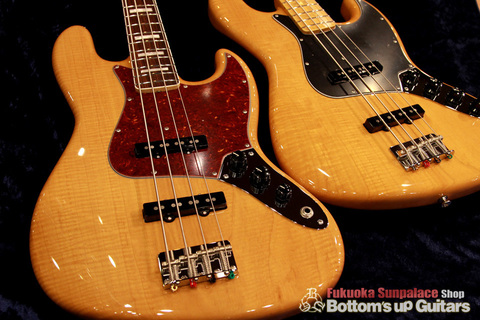 FREEDOM CUSTOM GUITAR RESEARCH x ボトムズアップギターズ "Guitar of The Month" Jazz Bass (JB) 4弦【Flame 1P Light Ash × Rose FB】