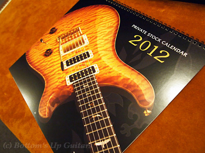 他楽器機材SSPRS PRIVATE STOCK 2012 カレンダー